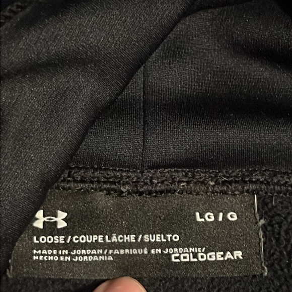 Under Armour loose coldgear cowl neck pullover sweatshirt - Picture 3 of 8